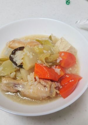 炊飯器でサムゲタン風-レシピのメイン写真