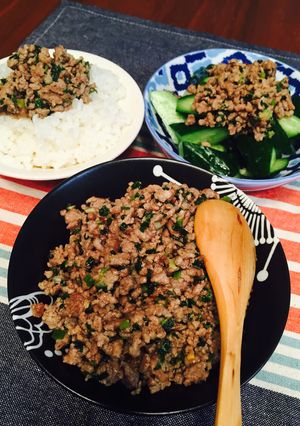 万能！簡単！創味シャンタンで肉味噌♪-レシピのメイン写真