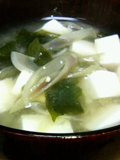 みょうがの味噌汁-レシピのメイン写真