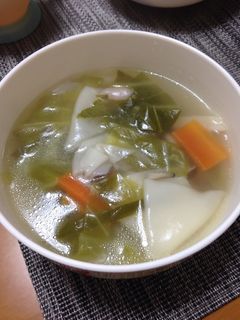 餃子の皮と創味シャンタンで簡単中華スープ-レシピのメイン写真