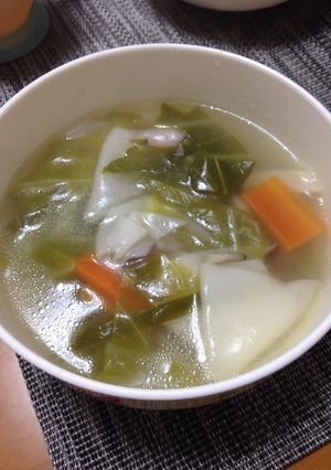 餃子の皮と創味シャンタンで簡単中華スープ-レシピのメイン写真