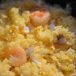 ずぼら流てぬきパエリア