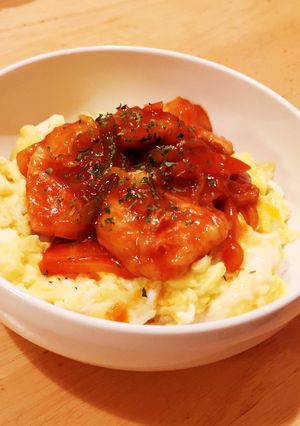 なんちゃって☆オムライス丼-レシピのメイン写真