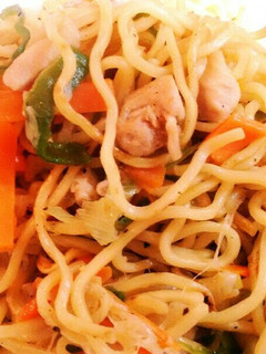 鶏ねぎ塩焼きそばwith創味シャンタン!-レシピのメイン写真
