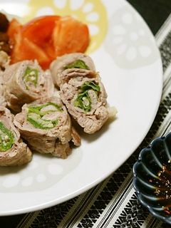 レタスとえのき茸の豚肉巻き-レシピのメイン写真