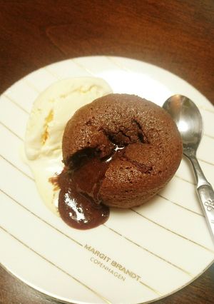 混ぜるだけ簡単とろーりフォンダンショコラ-レシピのメイン写真