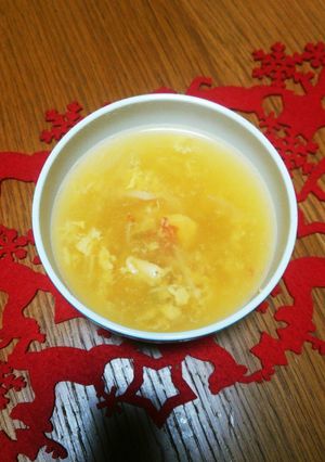 創味シャンタン☆簡単玉子スープ-レシピのメイン写真