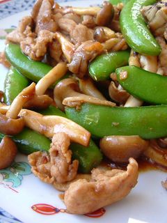 ★スナップえんどうと豚肉の甜麺醤炒め★-レシピのメイン写真