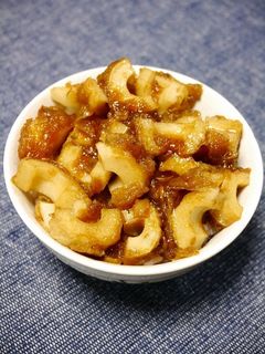 レンジで簡単!焼きちくわの磯部揚げ天丼-レシピのメイン写真