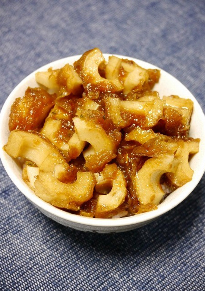 レンジで簡単！焼きちくわの磯部揚げ天丼-レシピのメイン写真
