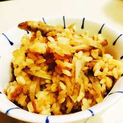 รูปของ なめ茸とごぼうの炊き込みご飯