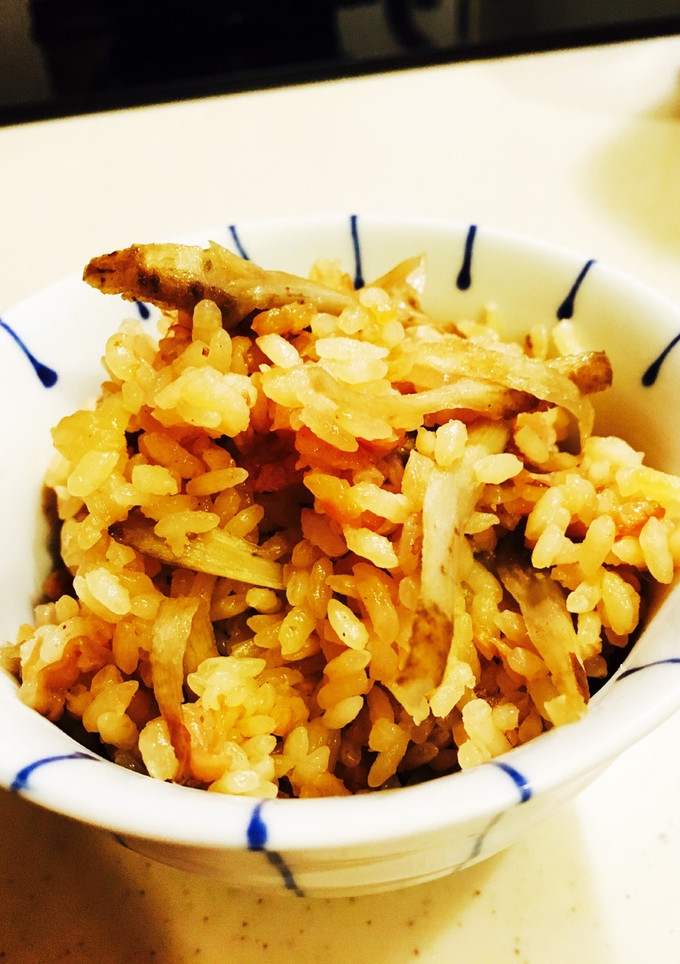 なめ茸とごぼうの炊き込みご飯-レシピのメイン写真