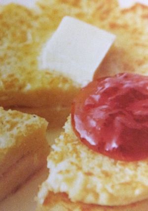 家に有る物で…パン粉のパンケーキ-レシピのメイン写真
