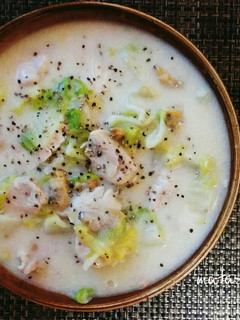 鶏胸肉と白菜のなんちゃってクリーム煮-レシピのメイン写真