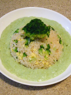 翡翠上湯炒飯(ヒスイスープチャーハン)-レシピのメイン写真