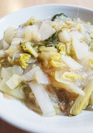 創味シャンタンDXでトロトロ白菜煮込み-レシピのメイン写真