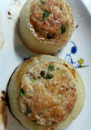 鶏つくねハンバーグ-レシピのメイン写真