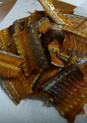 太刀魚骨煎餅-レシピのメイン写真