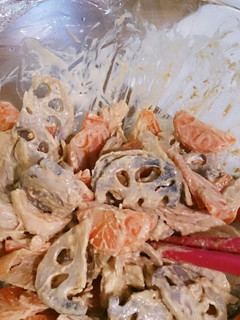 根菜きな粉サラダ-レシピのメイン写真
