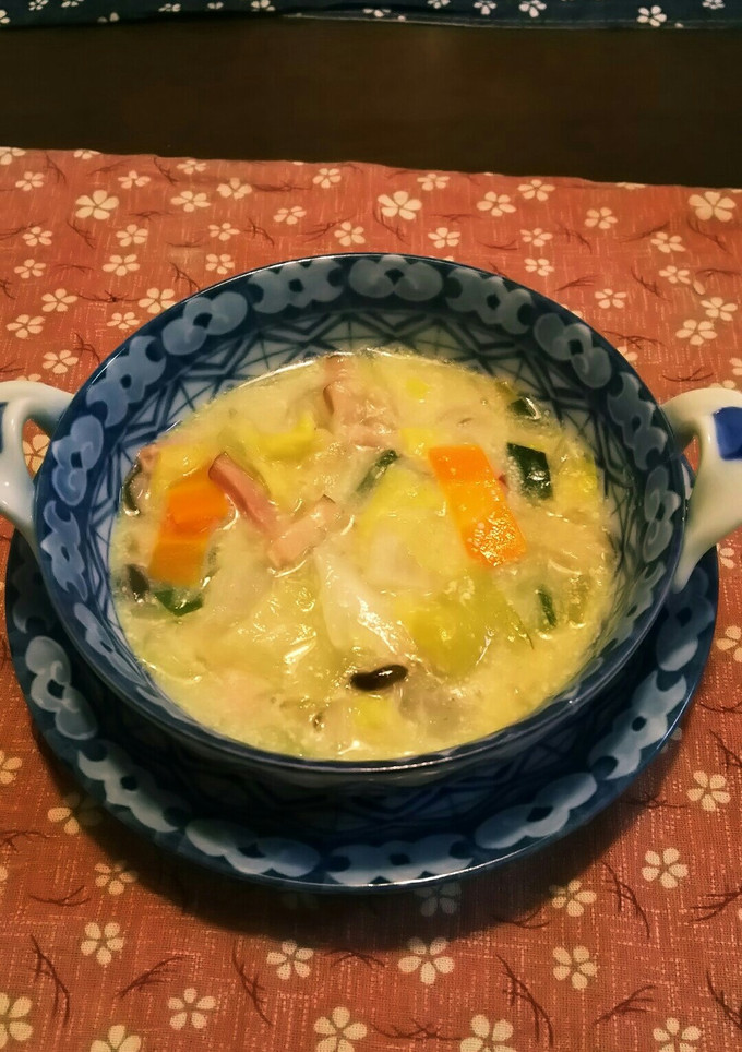 はくさいと野菜の中華風クリーム煮-レシピのメイン写真