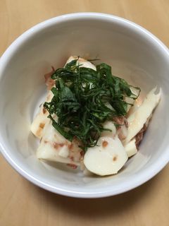 長芋の梅がつお-レシピのメイン写真