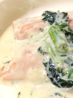 離乳食完了期!鮭のクリーム煮-レシピのメイン写真