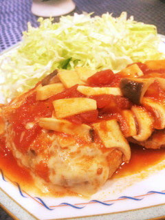 ♡トマト煮ハンバーグ♡-レシピのメイン写真