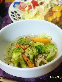 簡単♪ブロッコリーの食べるスープ-レシピのメイン写真