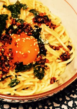 糖質制限◆糖質0麺でがっつり油そば-レシピのメイン写真