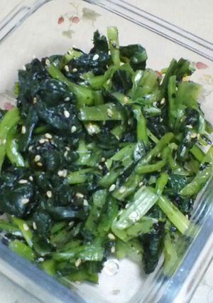 小松菜の中華風和え物-レシピのメイン写真