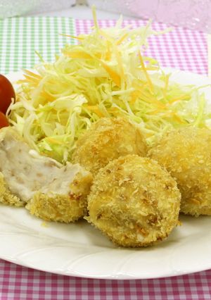 お酒もぴったり★牛肉入り里芋コロッケ-レシピのメイン写真