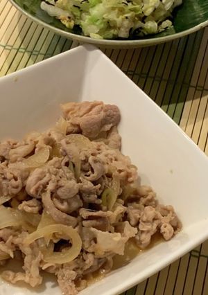 豚肉の生姜煮-レシピのメイン写真