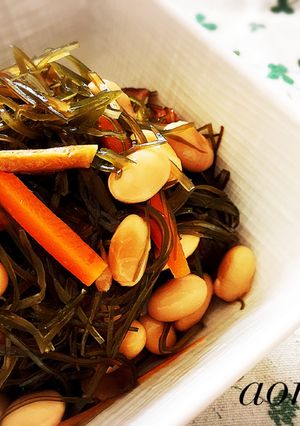 めんつゆで＊きざみ昆布煮-レシピのメイン写真