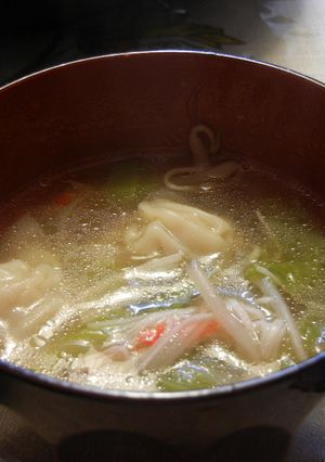 シャンタンＤＸワンタンスープ-レシピのメイン写真