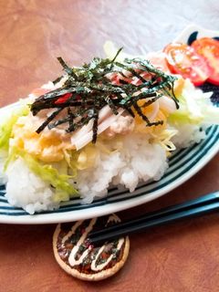 サラダ巻き風ちらし寿司♪-レシピのメイン写真