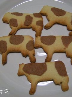 うしさんクッキーの模様の作り方★-レシピのメイン写真