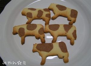 うしさんクッキーの模様の作り方★-レシピのメイン写真