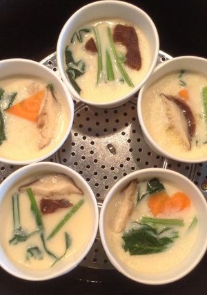 紙コップで茶碗蒸し！アウトドアに最適-レシピのメイン写真