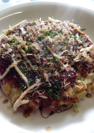 ふんわり♪サクサク♪ヘルシーお好み焼き-レシピのメイン写真