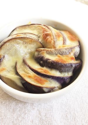 シャンタンだけで＊ナスのチーズ焼き-レシピのメイン写真