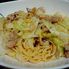 すぐできる♪キャベツときのこの和風パスタ-レシピのメイン写真