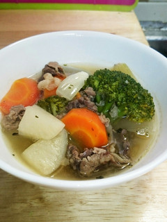 簡単☆牛切り落とし肉で根菜ポトフ-レシピのメイン写真