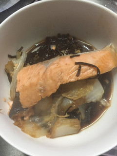 鮭と塩昆布のさっと煮-レシピのメイン写真