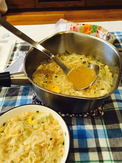 冷凍保存物で簡単にゅうめん-レシピのメイン写真