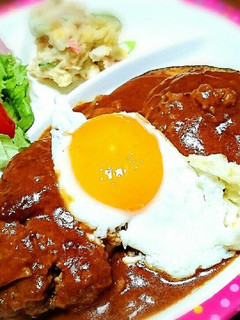 簡単節約☆時短♥煮込みハンバーグ-レシピのメイン写真