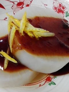 田楽味噌かけふろふき大根-レシピのメイン写真