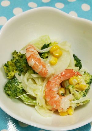 ブロッコリーとえびと大根のサラダ-レシピのメイン写真