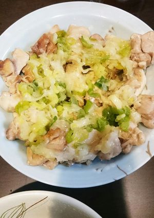 ねぎたっぷりの塩だれ鶏-レシピのメイン写真