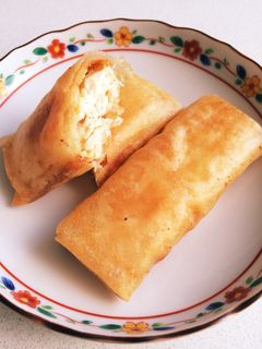 簡単・時短!ささみチーズ春巻き♡-レシピのメイン写真