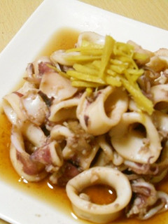 柔らか小ヤリイカのさっと煮-レシピのメイン写真